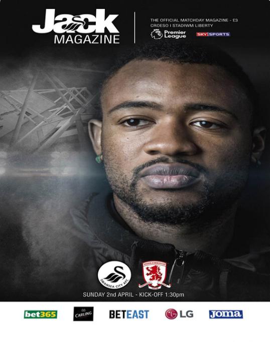 SWANSEA CITY v MIDDLESBROUGH 2016/17